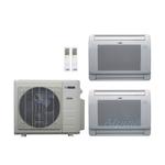 18,000 BTU (1.5 Ton) 2-Zone 25.1 SEER2 Inverter R-454B XM1 Series Heat Pump Condenser System