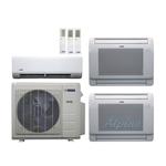 27,000 BTU (2.3 Ton) 3-Zone 25 SEER2 Inverter R-454B XM1 Series Heat Pump Condenser System