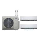 18,000 BTU (1.5 Ton) 2-Zone 25.1 SEER2 Inverter R-454B XM1 Series Heat Pump Condenser System