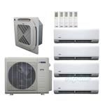 36,000 BTU (3 Ton) 5-Zone 23 SEER2 Inverter R-454B XM3 Series Heat Pump Ultra Cool/Ultra Heat System