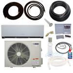 9,100 BTU (0.8 Ton) 1-Zone 26 SEER2 Inverter R-32 XS4 Heat Pump Ultra Cool/Ultra Heat System KIT 15 FT
