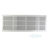 Aluminum Grille for Blueridge PTAC Wall Sleeve