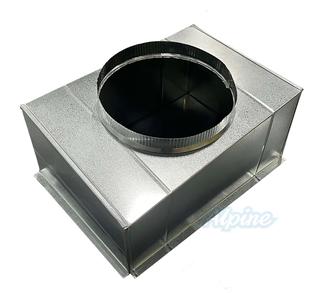 Photo of Alpine AH 18-24CD KIT7 Concealed Duct Return Kit for 18000 and 24000 btu concealed duct air handlers (Two Returns, 12 inch Ducts) 54806