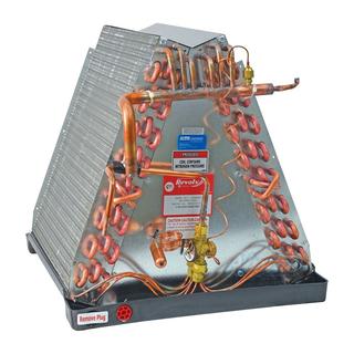 Photo of Alpine AH1837S4A 2 to 3 Ton, W 18 X H 20 1/2 X D 20 1/2, Uncased Mobile Home Evaporator Coil, Sweat Connection, R-410A Refrigerant 51315