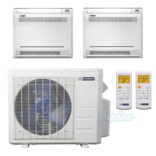 Photo of Blueridge BMHH18M22C-12L-12L 18,000 BTU (1.5 Ton) 21.5 SEER - M4 SERIES - HYPER HEAT Two Zone Ductless Mini-Split Heat Pump System 31141