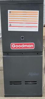 Photo of Goodman GCES800603AX (Item No. 695433) Low NOx, California Only, 60,000 BTU Furnace, 80% Efficiency, Single-Stage Burner, 1200 CFM Multi-Speed Blower, Downflow Application 48302