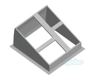 Photo of McDaniel Metals 2612ADJCURBGPM 2/12-6/12 Adjustable Pitch Curb for Goodman/Daikin M- Series Package Unit 18202