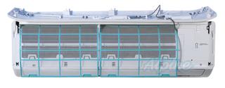 Photo of Blueridge BMY33HH20WM 33,000 BTU Single Zone Hyper Heat Wall Mounted Ductless Indoor Air Handler 29512