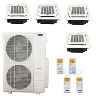 Photo of Blueridge BMM5519-9C-9C-12C-12C 55,000 BTU (4.5 Ton) 19 SEER / 20.2 SEER2 - M2 SERIES - Four Zone Ductless Mini-Split Heat Pump System - Wi-Fi Capable 33650