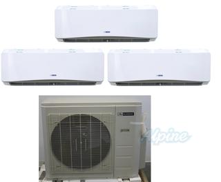 Photo of Blueridge BMM27C-BMM9WM-BMM9WM-BMM9WM SND-KIT (Kit No. S1082) SND 27,000 BTU Condenser, x3 New 9,000 BTU Wall Mounted Ductless Indoor Air Handler 50032