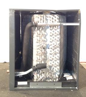 Photo of USA Made by Leading Manufacturer AHHPF4860D6 (Item 630410) 4 to 5 Ton, W 21 1/8 x H 24 1/2 x D 26, Horizontal Cased Evaporator Coil 27821