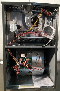 Photo of Goodman GMS80805CX (Item No. 646693) Low NOx, California only 80,000 BTU Furnace, 80% Efficiency, Single-Stage Burner, 2,000 CFM Multi-Speed Blower, Upflow/Horizontal Flow Application 31803