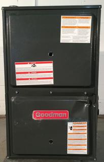 Photo of Goodman GCEC961005CN (648509) 100,000 BTU Furnace, 96% Efficiency, 2 Stage Burner, 2000 CFM, Multi-Speed Downflow Application 31706