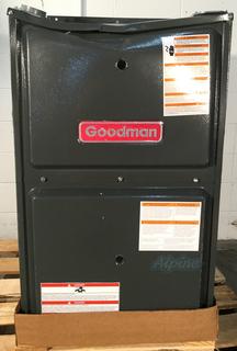 Photo of Goodman GMSS961005CN (649037) 100,000 BTU Furnace, 96% Efficiency, Single-Stage Burner, 2000 CFM Multi-Speed Blower, Upflow/Horizontal Flow Application 31764
