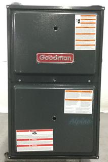 Photo of Goodman GMSS960804CN (Item No. 650987) 80,000 BTU Furnace, 96% Efficiency, Single-Stage Burner, 1600 CFM Multi-Speed Blower, Upflow/Horizontal Flow Application 32902