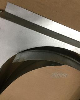 Photo of McDaniel Metals SQRPG103 (Return and Supply Sides) (Item No. 663469) Square to Round Adapter (18 Inch Dia) - Downflow - Large Chassis Goodman Self-Contained Units 37481