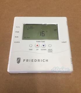 Friedrich EMWRT Wireless Thermostat,3VDC,White/Gray