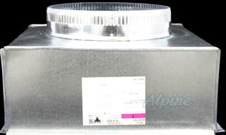 Photo of Alpine 14514510CRB (Item No. 722445) 14 1/2 x 14 1/2 x 10 (Round Connection) Non Insulated Ceiling Return Box 57186