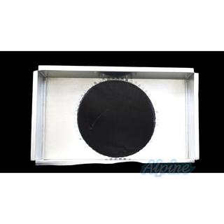Photo of Alpine 14525514CRB (Item No. 722494) 14 1/2 x 25 1/2 x 14 (Round Connection) Non Insulated Ceiling Return Box 62644