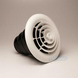 Photo of Rectorseal 81901 6in x 6in Ceiling Diffuser w/ Round Grille 15164