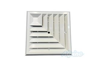 Photo of Rectorseal 81912 8in x 8in Ceiling Diffuser w/ 2-way Grille 54864