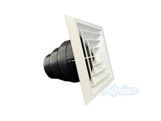 Photo of Rectorseal 81904 6in x 6in Ceiling Diffuser w/ 4-way Grille 54861
