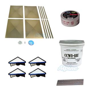 Photo of Alpine Home Air Products KIT025 Furnace Installation Supplies Package - Basic KIT 23473