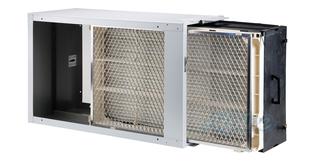 Photo of Aprilaire 5000 Combination Media and Electrostatic Whole-House Air Cleaner, 12 W x 31 D x 17 3/4 H Inch 10578