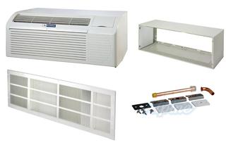 Photo of Blueridge BPC07Y3A4 KIT 7,700 BTU (0.64 Ton) Cooling, 10,200 BTU Heating, 12.2 EER, 3 kW Heat Strip, Heat Pump PTAC KIT 16625