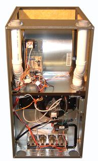 Photo of Goodman GCS90904CXA Gas Furnace 92,000 BTU Furnace, 93% Efficiency, Single-Stage Burner, Multi-Speed Blower, Downflow/Horizontal Flow Application 1774