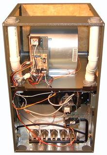 Photo of Goodman GCS91155DXA Gas Furnace 115,000 BTU Furnace, 93% Efficiency, Single-Stage Burner, Multi-Speed Blower, Downflow/Horizontal Flow Application 1817