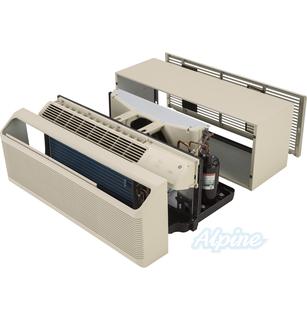 Photo of GE AZ65H07DAB 7100 BTU (0.6 Ton) Cooling, 6200 BTU Heating, 13.0 EER Heat Pump PTAC with Supplemental Resistance Heat, R-410A Refrigerant, 208/230V 21749