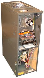 Photo of Goodman GMS80905CNA 90,000 BTU Furnace, 80% Efficiency, Single-Stage Burner, Multi-Speed Blower, Upflow/Horizontal Application 1937
