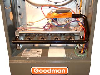 Photo of Goodman GMS80903BNA 90,000 BTU Furnace, 80% Efficiency, Single-Stage Burner, Multi-Speed Blower, Upflow/Horizontal Application 1577