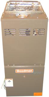 Photo of Goodman GMS80903BNA 90,000 BTU Furnace, 80% Efficiency, Single-Stage Burner, Multi-Speed Blower, Upflow/Horizontal Application 1570