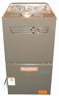 Photo of Goodman GMS81155CNA 115,000 BTU Furnace, 80% Efficiency, Single-Stage Burner, Multi-Speed Blower, Upflow/Horizontal Application 1816