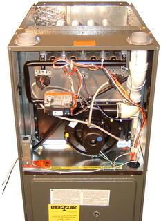 Goodman GMS90904CXA Gas Furnace 92,000 BTU Furnace, 93% Efficiency,  Single-Stage Burner, Multi-Speed Blower, Upflow/Horizontal Flow Application