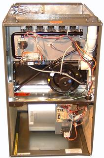 Photo of Goodman GMS91155DXA Gas Furnace 115,000 BTU Furnace, 93% Efficiency, Single-Stage Burner, Multi-Speed Blower, Upflow/Horizontal Flow Application 1919