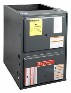 Photo of Goodman GCVC960804CN 80,000 BTU Furnace, 96% Efficiency, 2-Stage Burner, 1,600 CFM Variable Speed Blower, Downflow/Horizontal Flow Application 16323