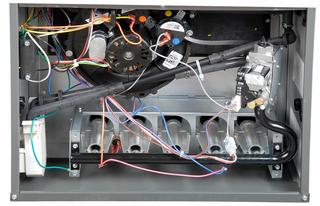 Photo of Goodman GCVC960804CN 80,000 BTU Furnace, 96% Efficiency, 2-Stage Burner, 1,600 CFM Variable Speed Blower, Downflow/Horizontal Flow Application 16326