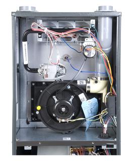 Photo of Goodman GKS90904CX Lonox Emission 92,000 BTU Furnace, 92.1% Efficiency, Single-Stage Burner, 1,600 CFM Multi-Speed Blower, Upflow Application 10805