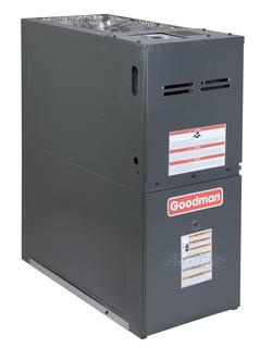 Photo of Goodman GMH81005CX Low NOx, California only, 100,000 BTU Furnace, 80% Efficiency, 2-Stage Burner, 2,000 CFM Multi-Speed Blower, Upflow/Horizontal Flow Application 10846