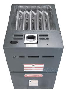 Photo of Goodman GMS81205DN 120,000 BTU Furnace, 80% Efficiency, Single-Stage Burner, 2,000 CFM Multi-Speed Blower, Upflow/Horizontal Flow Application 11310