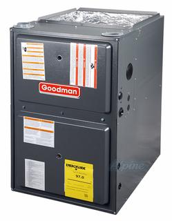 Photo of Goodman GMVM971005CN 100,000 BTU Furnace, 97% Efficiency, Modulating Burner, 2,000 CFM Variable Speed Blower, Upflow / Horizontal Flow Application,ComfortBridge Technology 16304