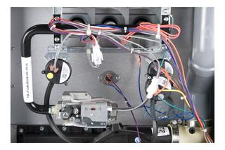 Photo of Goodman GMVC951155DX 115,000/80,000 BTU Furnace, 95% Efficiency, 2-Stage Burner, 2,000 CFM Variable Speed Blower, Upflow/Horizontal Flow Application 10049