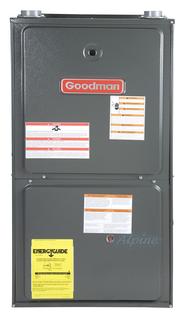 Photo of Goodman GMVM960805CX 80,000 BTU Furnace, 96% Efficiency, Modulating Burner, 2,000 CFM Variable Speed Blower, Upflow / Horizontal Flow Application 11734