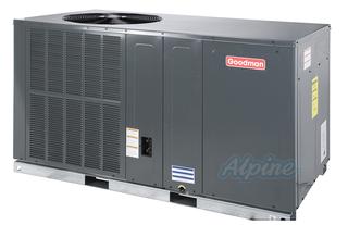 Photo of Goodman GPH1436H41 3 Ton, 14 SEER Self-Contained Packaged Heat Pump, Dedicated Horizontal 10859