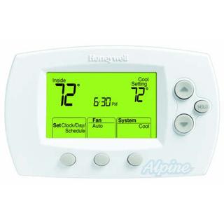 Photo of Honeywell TH6110D1021 FocusPro 6000 Universal Programmable Thermostat - One Stage Heat One Stage Cool (Large Screen) 28424