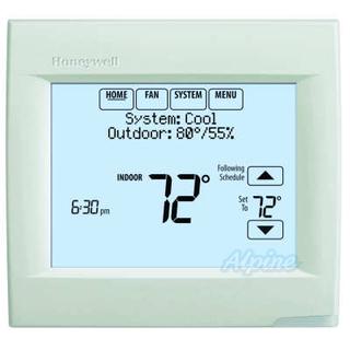 Photo of Honeywell TH8110R1008 VisionPro 8000 Programmable Touchscreen Thermostat, One Stage Heat One Stage Cool 13113