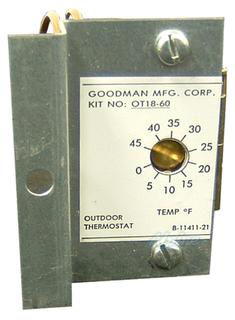 Photo of Goodman OT18-60A Outdoor Heat Pump Stat 2803